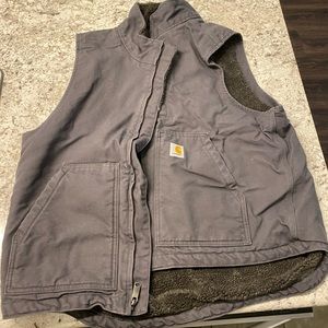 Men’s Carhartt Sherpa Vest size Large